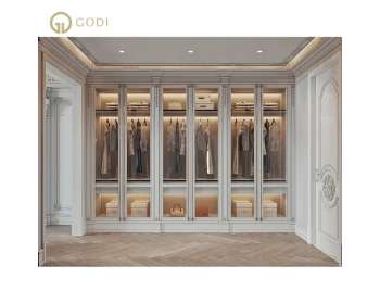 Tủ quần áo cánh kính hiện đại QA161